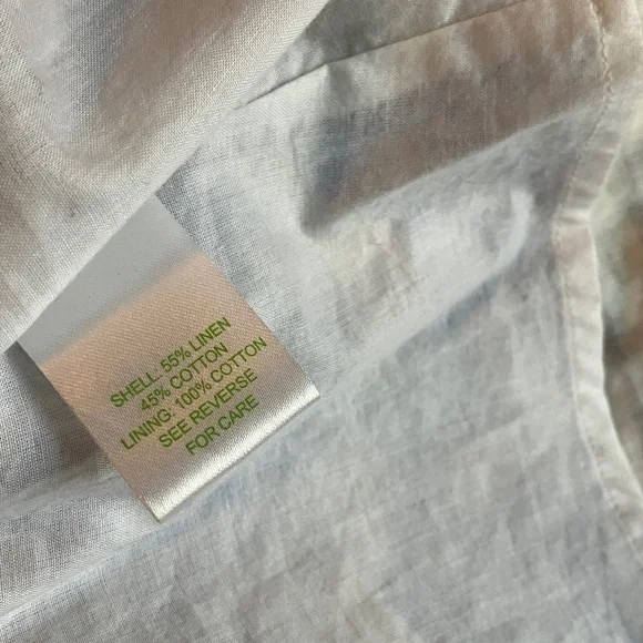 Lilly Pulitzer strapless linen blend fish embroidered dress - Picture 10 of 13